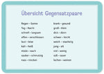 Das kann ich schon - Gegensätze erkennen