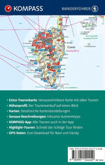 KOMPASS Wanderführer Korsika, 80 Touren mit Extra-Tourenkarte