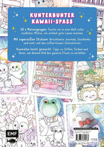 Die Kawaii-Ausmal-Party - 30 herzig-süße Motive ausmalen (Rückseite)