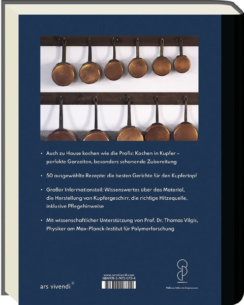 Kochen in Kupfer - Silber GAD 2021 - Swiss Gourmet Book Award Gold 2021
