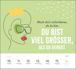 Wochenkalender 2027: Sei stark. Sei anders. Sei DU.