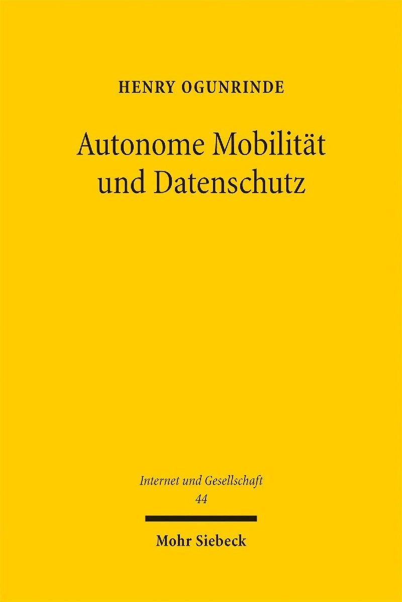 Autonome Mobilität und Datenschutz
