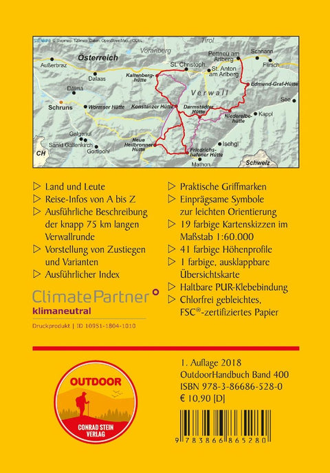 Verwallrunde mit Zustiegen und Varianten