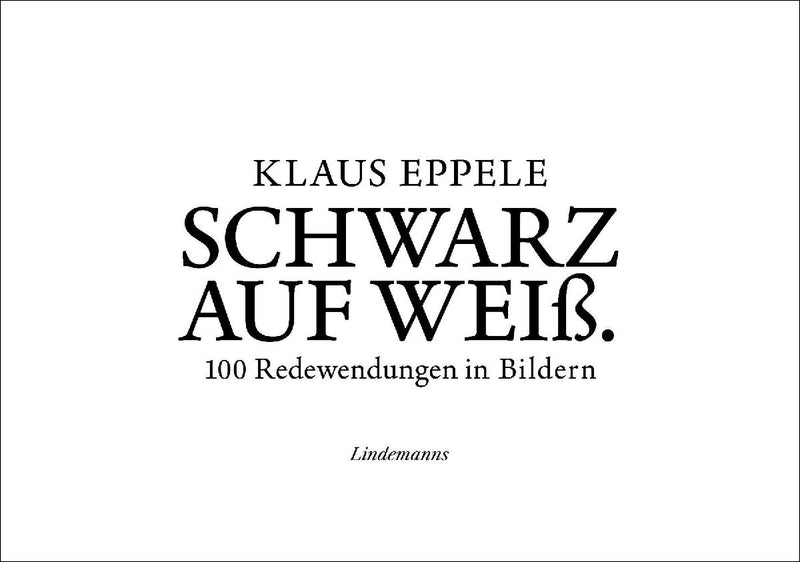 Schwarz auf Weiß