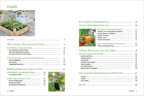 Alles Bio vom Balkon. Obst, Gemüse und Kräuter selber ziehen.