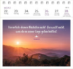Postkartenkalender Innere Stärke 2027 (Innenansicht)