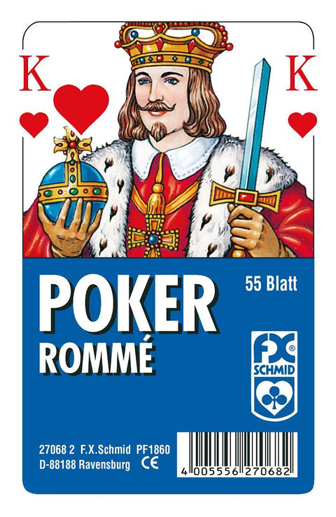 Poker, Rommé - Französisches Bild