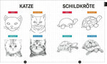 Level up! 1 Motiv - 4 Level zum Zeichnen