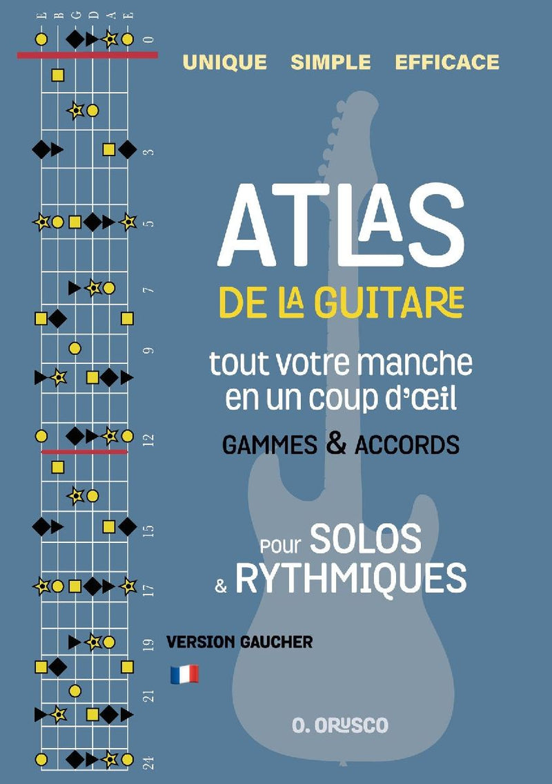 Atlas de la guitare - version gaucher