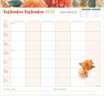 Familienwochenkalender Flowers 2027