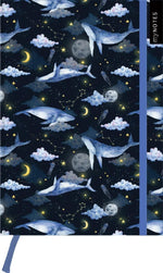 myNOTES Notizbuch A5: Cosmic Whale