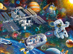 Expedition Weltraum - Puzzle mit 200 Teilen (Innenansicht)