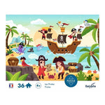 Piraten 36 Teile Puzzle (Innenansicht)