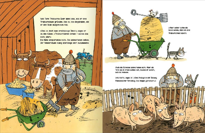 Tores Traktorschule (Innenansicht)