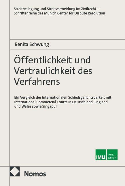 Öffentlichkeit und Vertraulichkeit des Verfahrens