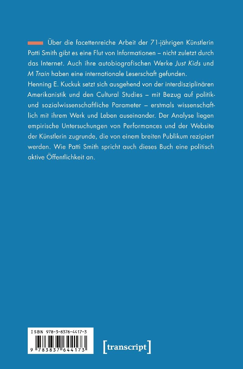 Patti Smiths kosmopolitische Stimme (Rückseite)