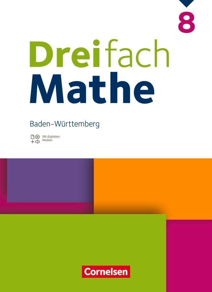 Dreifach Mathe 8. Schuljahr - Baden-Württemberg - Schulbuch