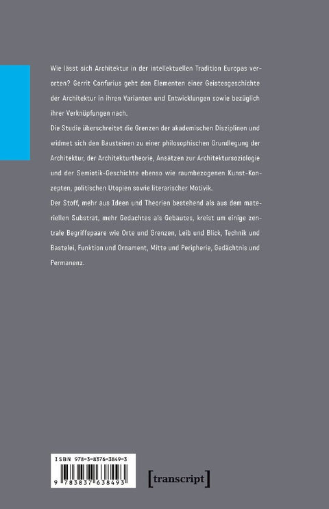 Architektur und Geistesgeschichte