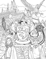 Aus den Filmen zu Harry Potter: Das offizielle Malbuch: Gryffindor (Innenansicht)