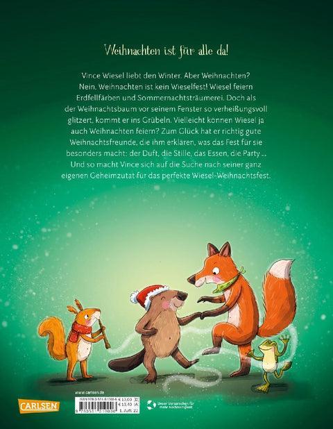 Wie feiern Wiesel Weihnachten?