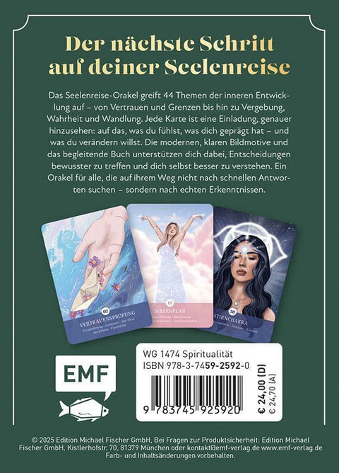 Orakel-Kartenset: Seelenreise Orakel | Stelle dich den Aufgaben deines Lebens und werde zu deinem authentischsten Selbst