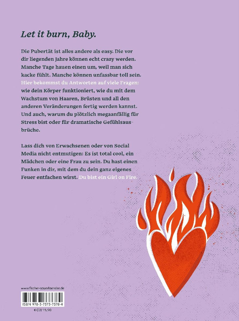 You are a Girl on Fire (Rückseite)