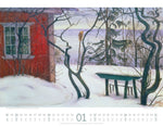 Kunstwerk Garten Kalender 2027 (Innenansicht)