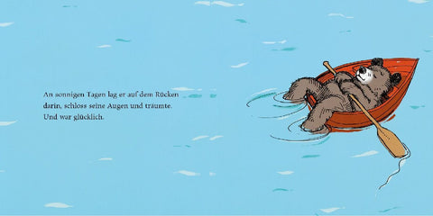 Der kleine Bär und sein kleines Boot