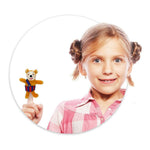 TRÖTSCH - Bobo Siebenschläfer Fingerpuppe aus Plüsch