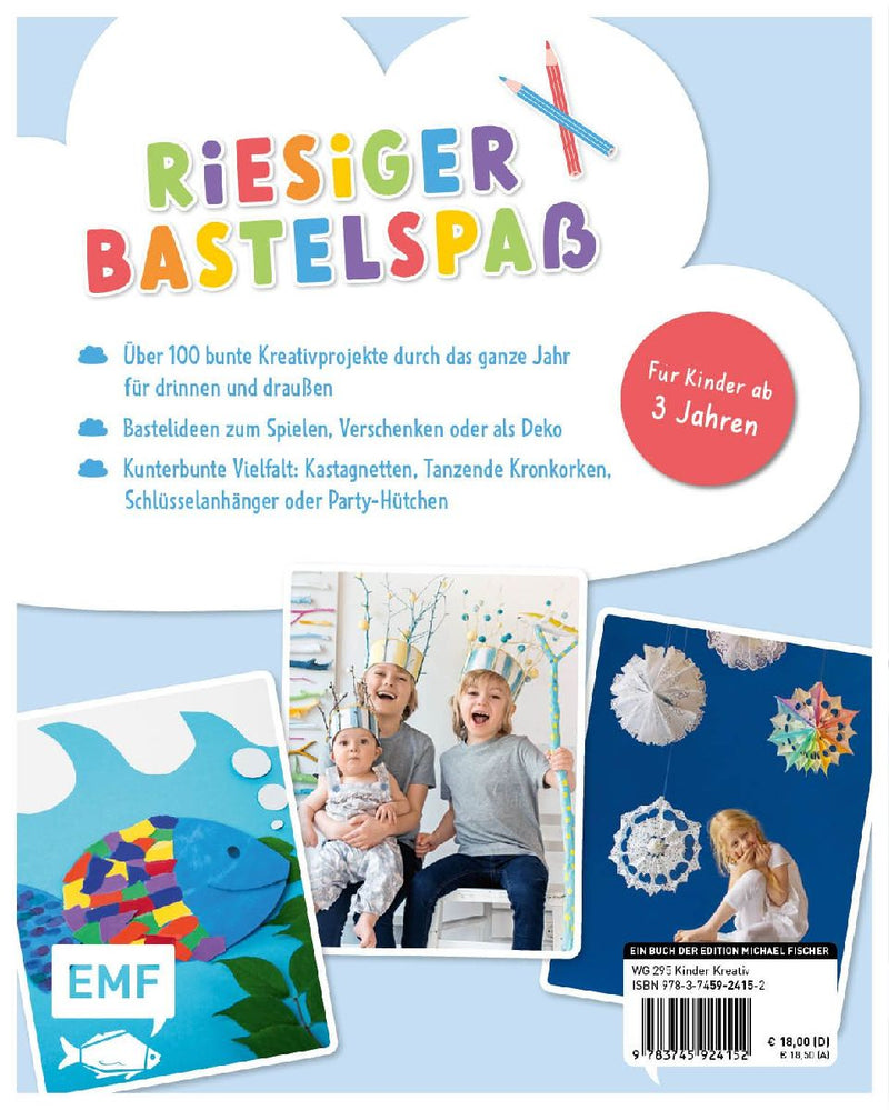 XXL Bastelspaß für kleine Kreative (Rückseite)