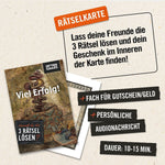 Hidden Games: Das Orakel Rätselkarte (Innenansicht)