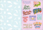 I Love Florida Sticker Book