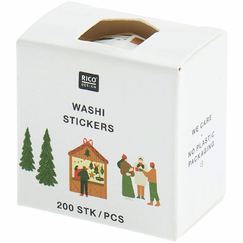 Washi Sticker Weihnachtsmarkt FSC MIX