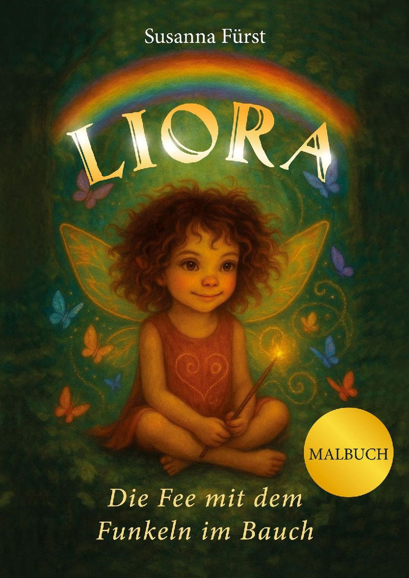 Liora - Die Fee mit dem Funkeln im Bauch - Malbuch