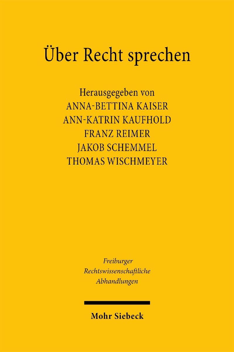 Über Recht sprechen