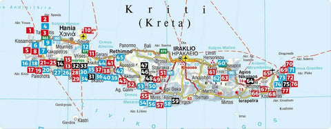 ROTHER Wanderführer Kreta. 77 Touren auf Griechenlands größter Insel - die schönsten Küsten- und Bergwanderungen
