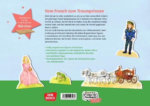 Der Froschkönig. Erzählschienen-Figurenset
