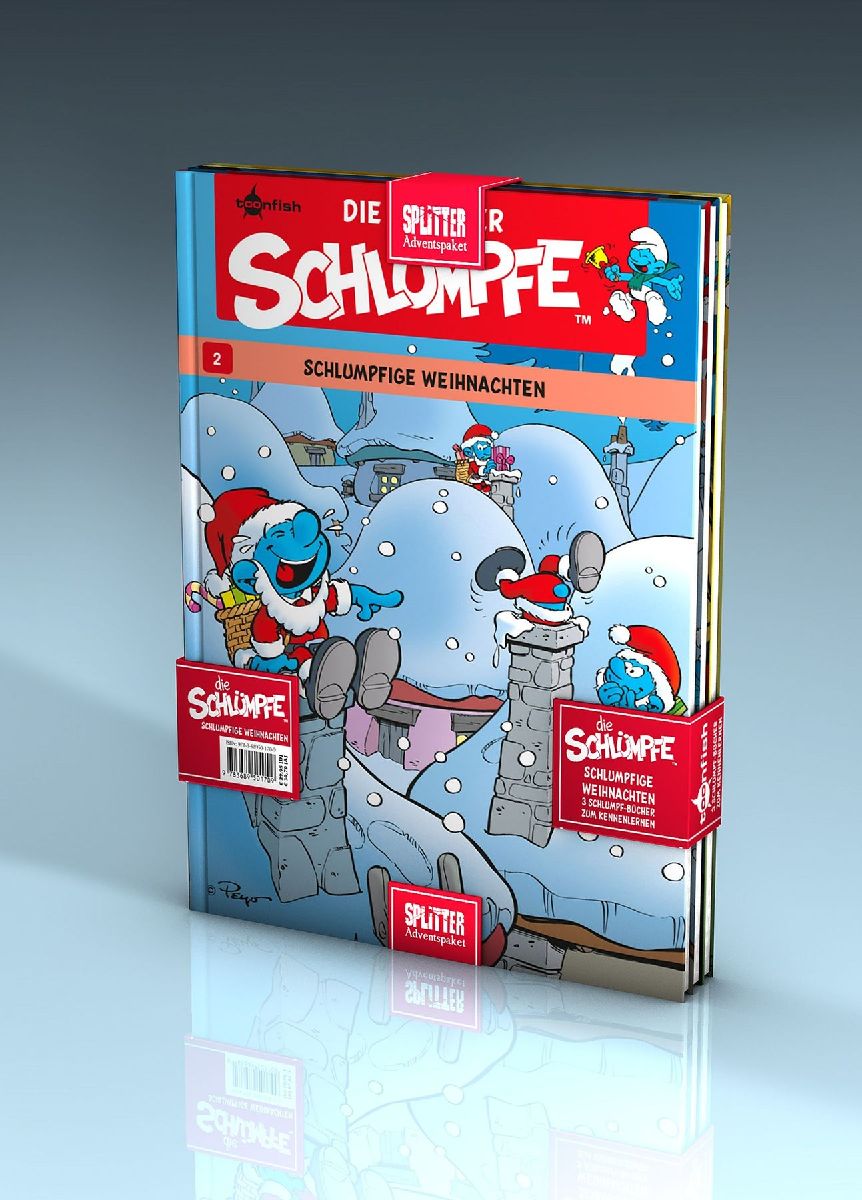 Die Schlümpfe Adventspaket: Drei schlumpfige Comic-Abenteuer