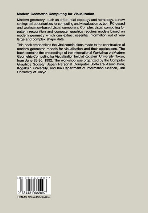Modern Geometric Computing for Visualization