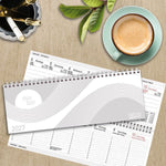 Tischkalender quer Professional Colourlux 2027 weiß