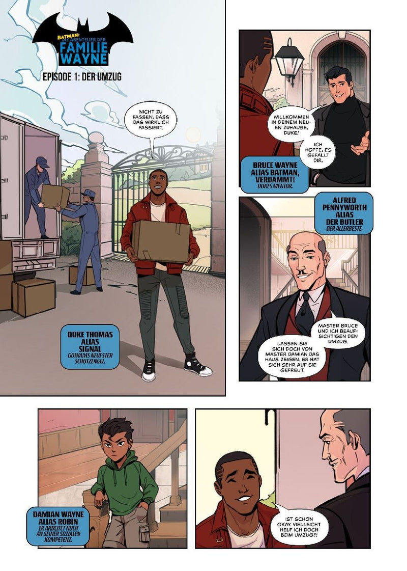 Batman: Die Abenteuer der Familie Wayne (Innenansicht)