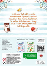 Meine Aquarell-Sticker - Tierkinder
