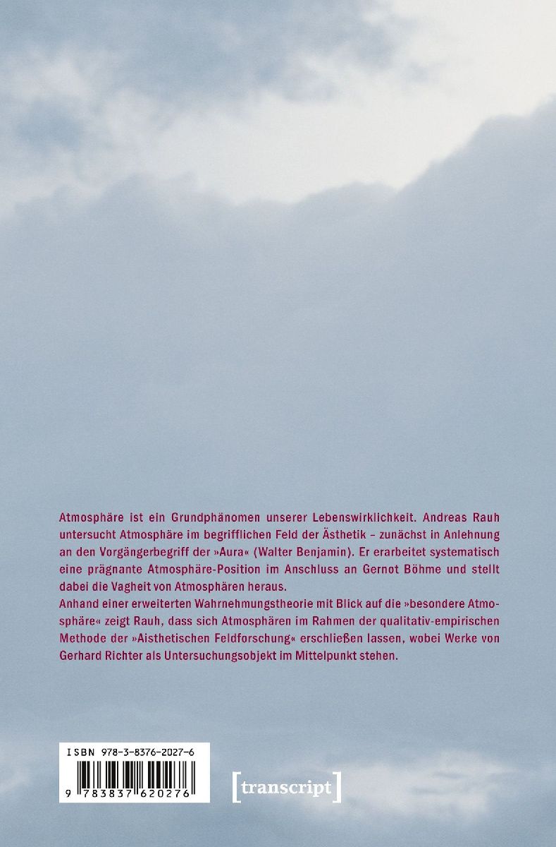 Die besondere Atmosphäre (Rückseite)