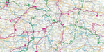 Fernwanderwege Deutschland, Weitwanderkarte 1:800.000, freytag & berndt
