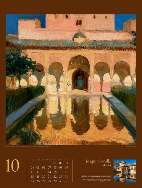 KunstGeschichten Kalender 2027 | Meisterwerke und die Orte ihrer Inspiration