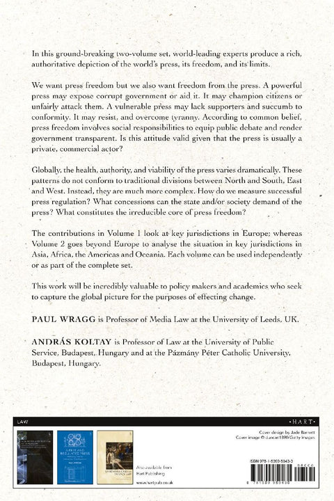 Global Perspectives on Press Regulation, Volume 2