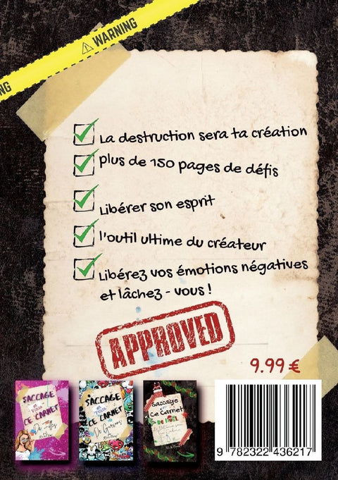 Saccage et finis ce carnet !