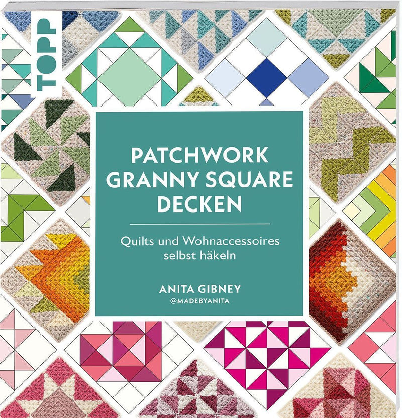 Patchwork Granny Square Decken