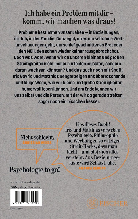 Du bist das Problem, das ich mir wünsche