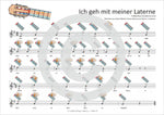 Einfacher!-Geht-Nicht: 24 Weihnachtslieder für Gitarre (mit Kapodaster) mit CD (Innenansicht)